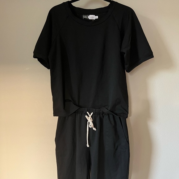 Piper and Scoot Sweat Set in Black - Picture 3 of 6